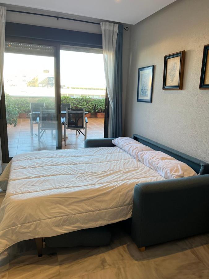Atico Primera Linea De Playa. 加的斯 外观 照片